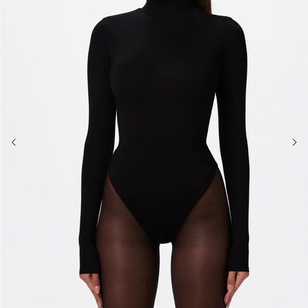 NAKED WARDROBE butter bodysuit